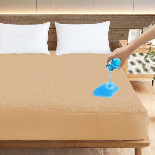 Waterproof Cotton Feel Mattress Protector